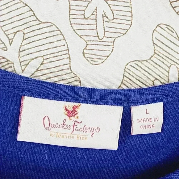 Quacker Factory Summer Beach Vibes Women's Tank Top Size L 2136 - Picture 4 of 7